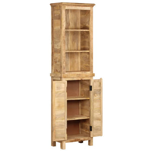 Libreria 50x30x180 cm in Legno Massello di Mango 247329