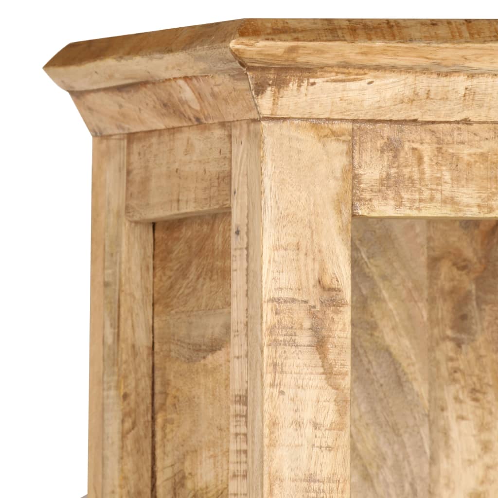 Libreria 50x30x180 cm in Legno Massello di Mango 247329