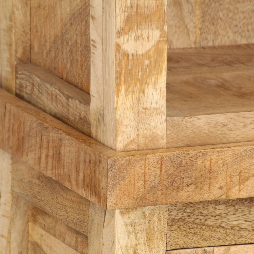 Libreria 50x30x180 cm in Legno Massello di Mango 247329