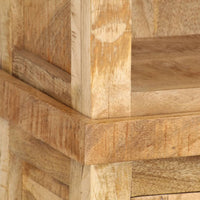 Libreria 50x30x180 cm in Legno Massello di Mango 247329