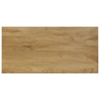Tavolo da Pranzo 115x55x76 cm Legno Massello di Mango e Acciaio 247333