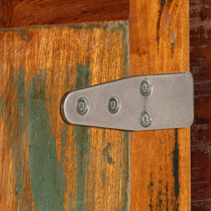 Comodino 50x30x50 cm Legno Massello di Recupero 247514