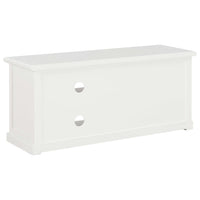 Mobile TV-Credenza TV-Console TV Bianco 90x30x40 cm in Legno