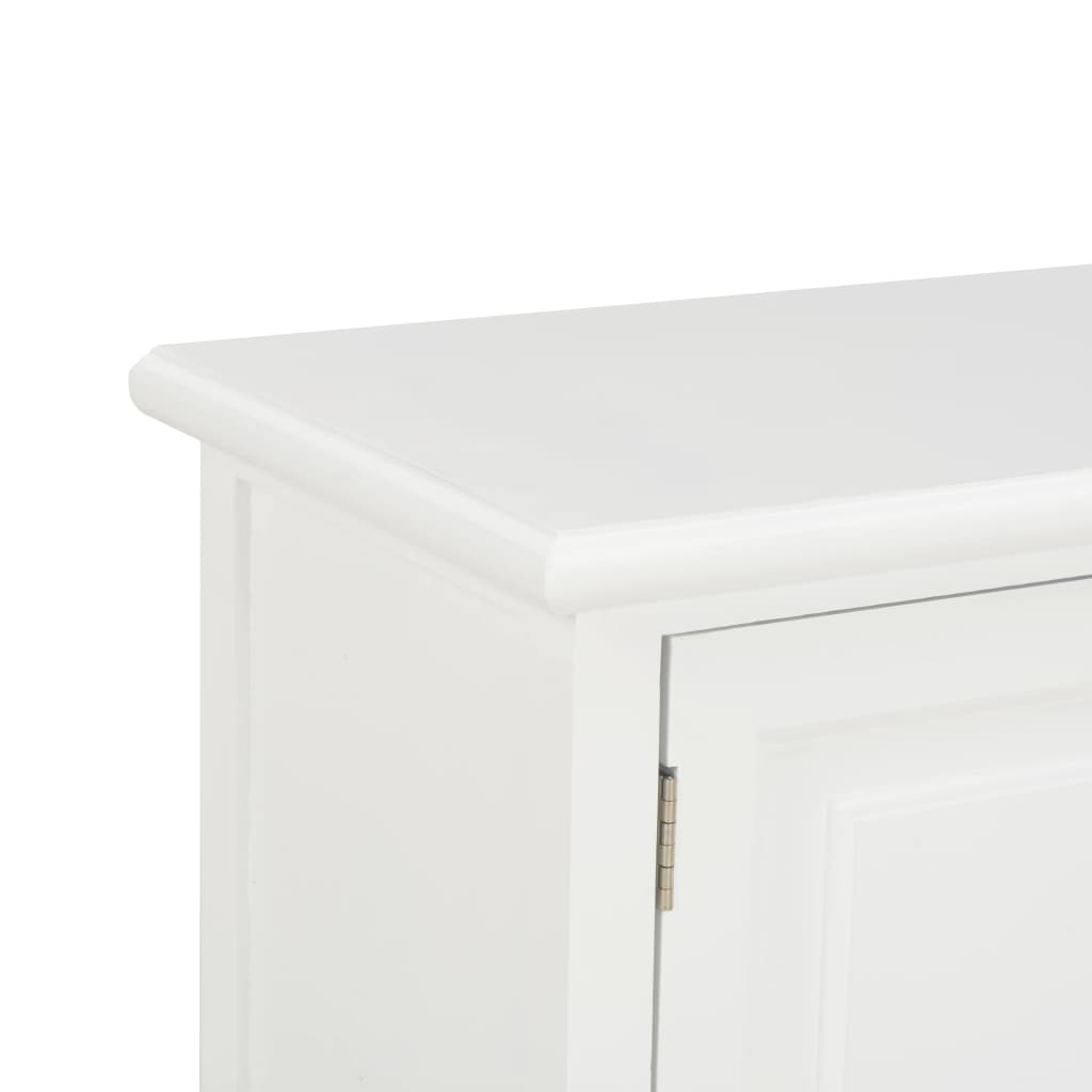 Mobile TV-Credenza TV-Console TV Bianco 90x30x40 cm in Legno
