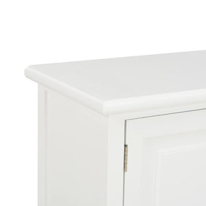 Mobile TV-Credenza TV-Console TV Bianco 90x30x40 cm in Legno