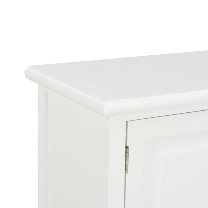 Mobile TV-Credenza TV-Console TV Bianco 90x30x40 cm in Legno