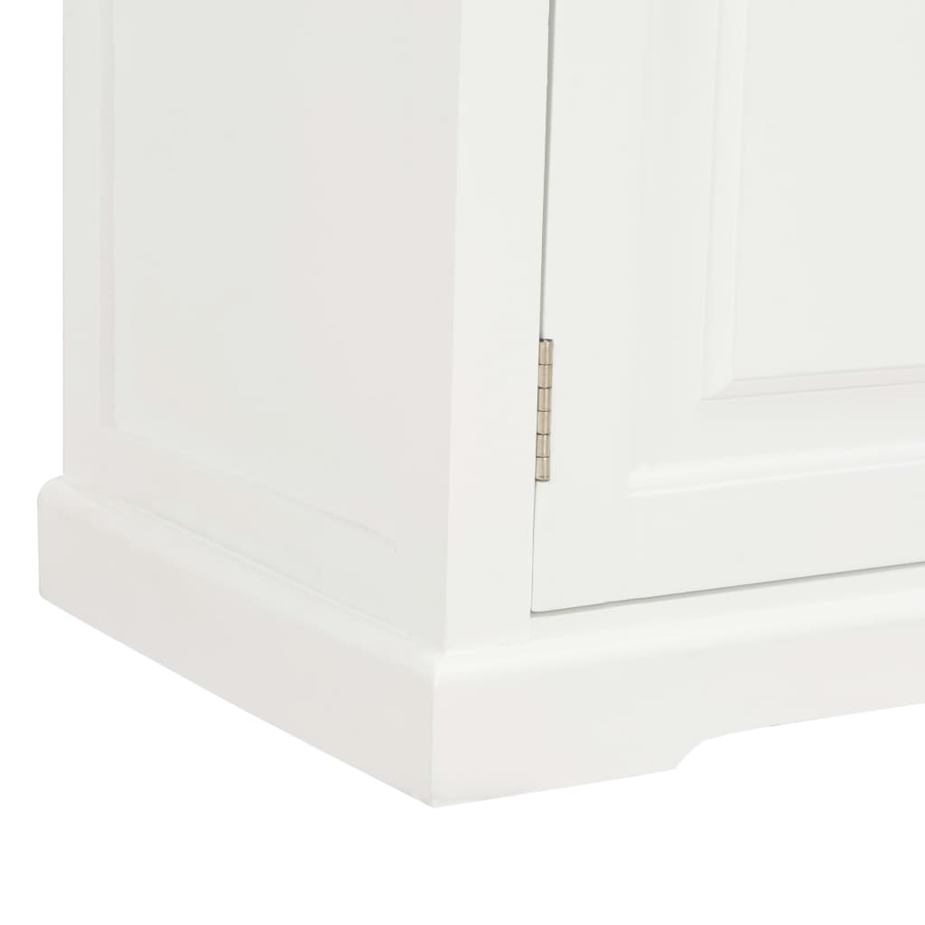 Mobile TV-Credenza TV-Console TV Bianco 90x30x40 cm in Legno