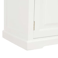 Mobile TV-Credenza TV-Console TV Bianco 90x30x40 cm in Legno