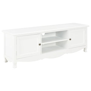 Mobile Porta TV Bianco 120x30x40 cm in Legno cod mxl 17307