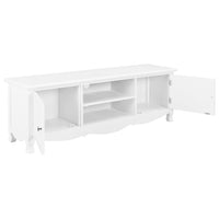 Mobile Porta TV Bianco 120x30x40 cm in Legno cod mxl 17307