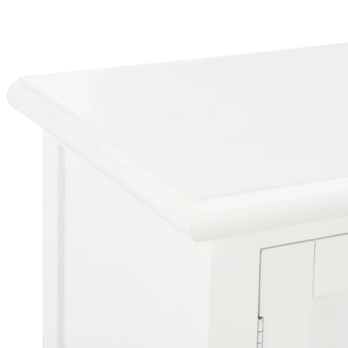 Mobile Porta TV Bianco 120x30x40 cm in Legno cod mxl 17307