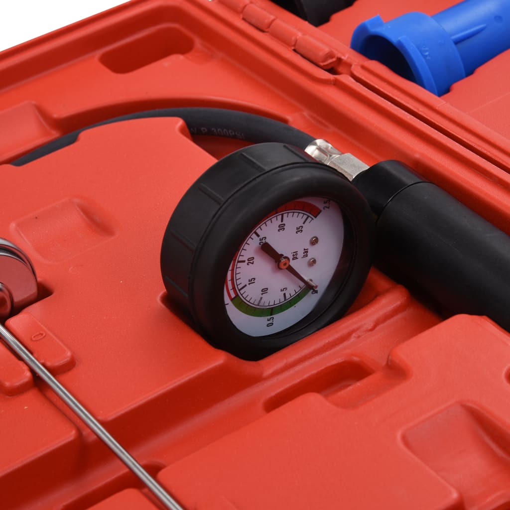 Tester di Pressione Sistemi di Raffreddamento e Radiatori 18 pz 210535