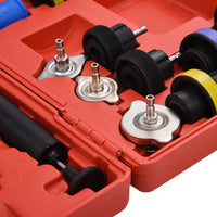 Tester di Pressione Sistemi di Raffreddamento e Radiatori 18 pz 210535