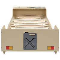 Letto Bimbo Fuori Strada 90x200cm Camouflage 244013