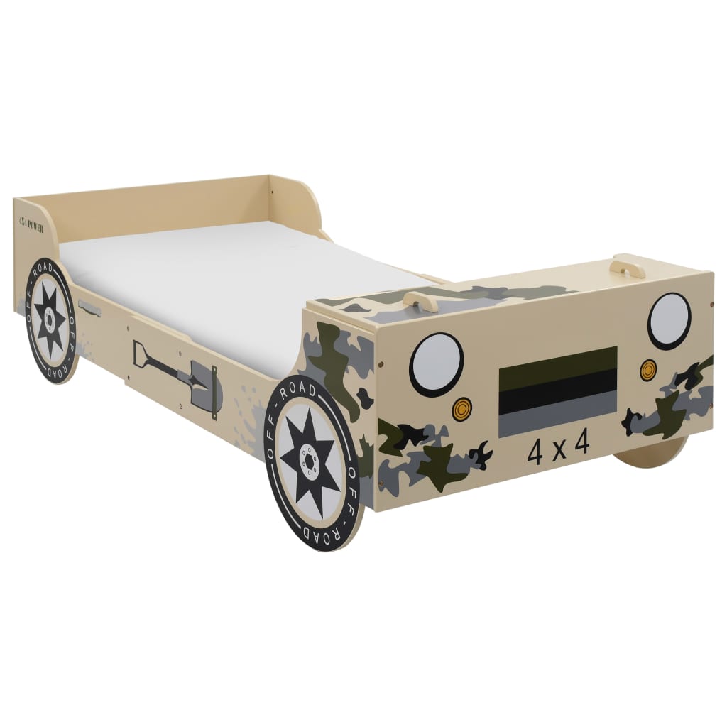 Letto Bimbo Fuori Strada 90x200cm Camouflage 244013