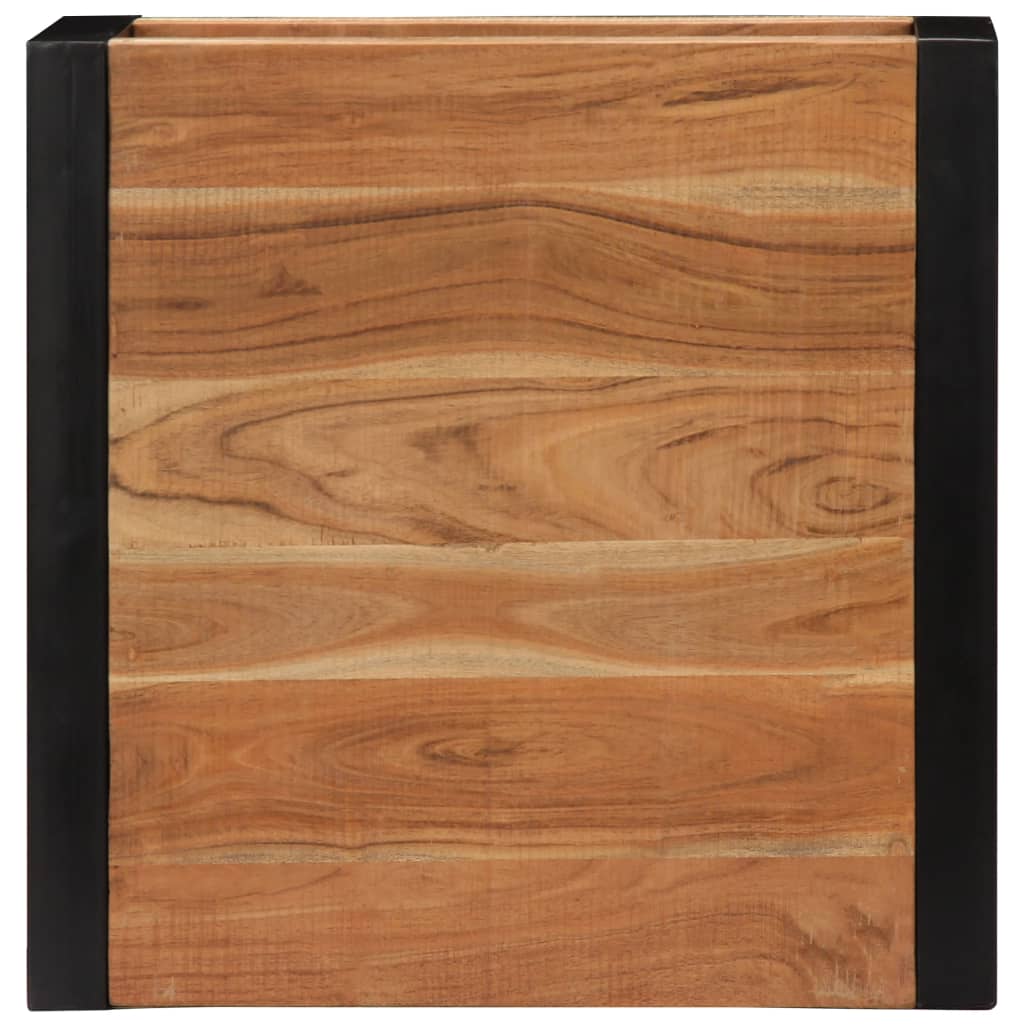 Tavolino da Salotto 60x60x40 cm in Legno Massello di Acacia 247586