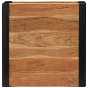 Tavolino da Salotto 60x60x40 cm in Legno Massello di Acacia 247586