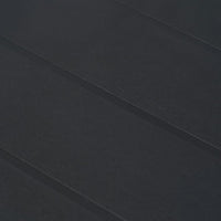 Tavolo da Giardino Antracite 150x90x72 cm Plastica Stile Rattan cod mxl 34554