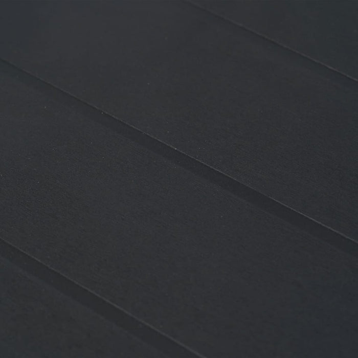 Tavolo da Giardino Antracite 150x90x72 cm Plastica Stile Rattan 45605