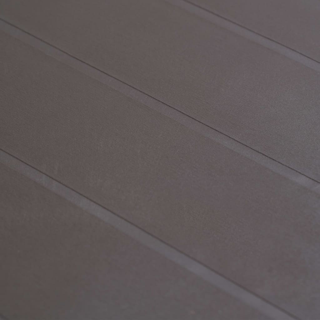 Tavolo da Giardino Marrone 150x90x72 cm Plastica Stile Rattan 45606