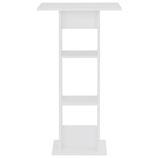 Tavolo da Bar Bianco 60x60x110 cm 280205