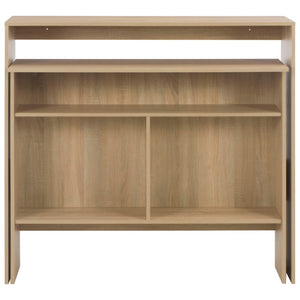 Tavolo da Bar a 2 Livelli Rovere 130x40x120 cm  cod mxl 73507