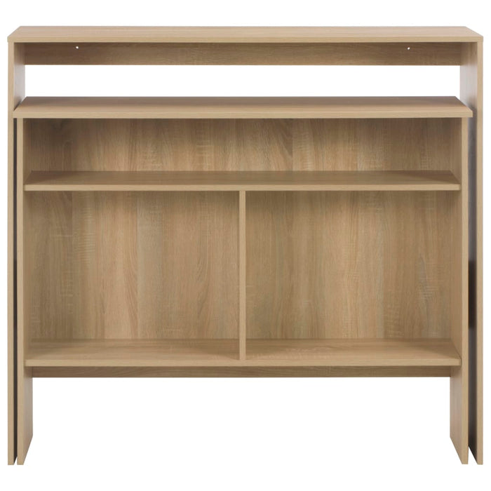 Tavolo da Bar a 2 Livelli Rovere 130x40x120 cm  cod mxl 73507