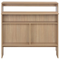 Tavolo da Bar a 2 Livelli Rovere 130x40x120 cm  cod mxl 73507