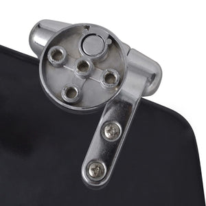 Copriwater a Chiusura Ammortizzata 2 pz in MDF Nero  cod mxl 49225