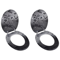 Set di due sedili copriwater con coperchio a goccia in MDF 02_0002952