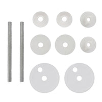 Set di due sedili copriwater con coperchio a goccia in MDF 02_0002952