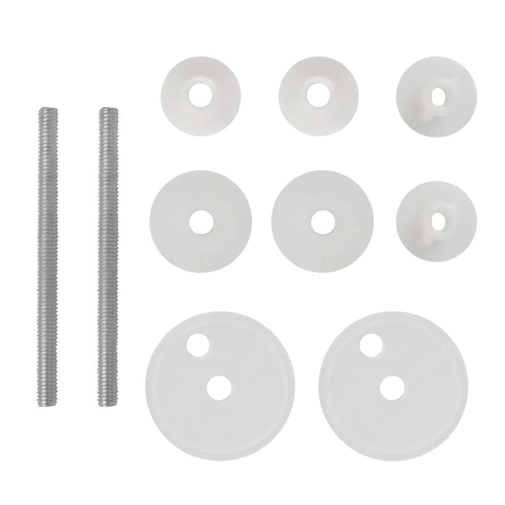 Set di due sedili copri WC con coperture in ciottoli in MDF 02_0002954