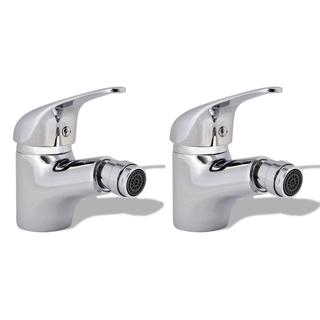Set di due rubinetti bidet rubinetto lavabo lavabo doccia cucina cromo 02_0003530