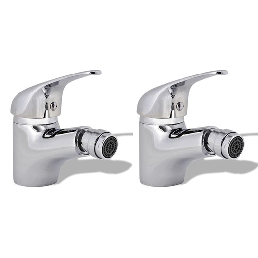 Set di due rubinetti bidet rubinetto lavabo lavabo doccia cucina cromo 02_0003530