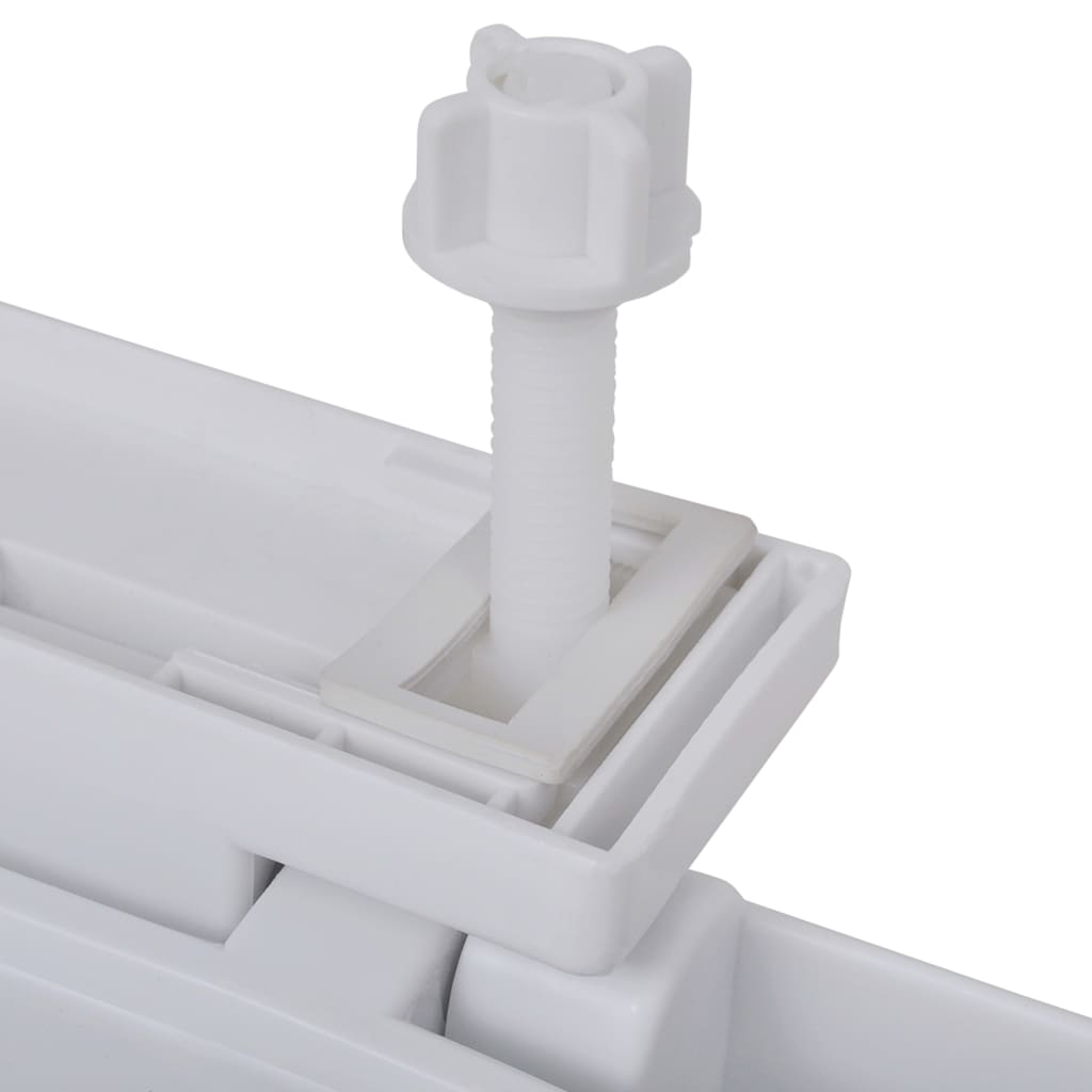 Set di due sedili copriwater con coperture in plastica bianca 02_0002956