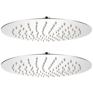 Set 2 soffioni doccia a immersione diametro 25 cm in acciaio inox 02_0002100