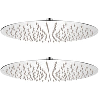 Set 2 soffioni doccia a immersione diametro 40 cm in acciaio inox 02_0002102