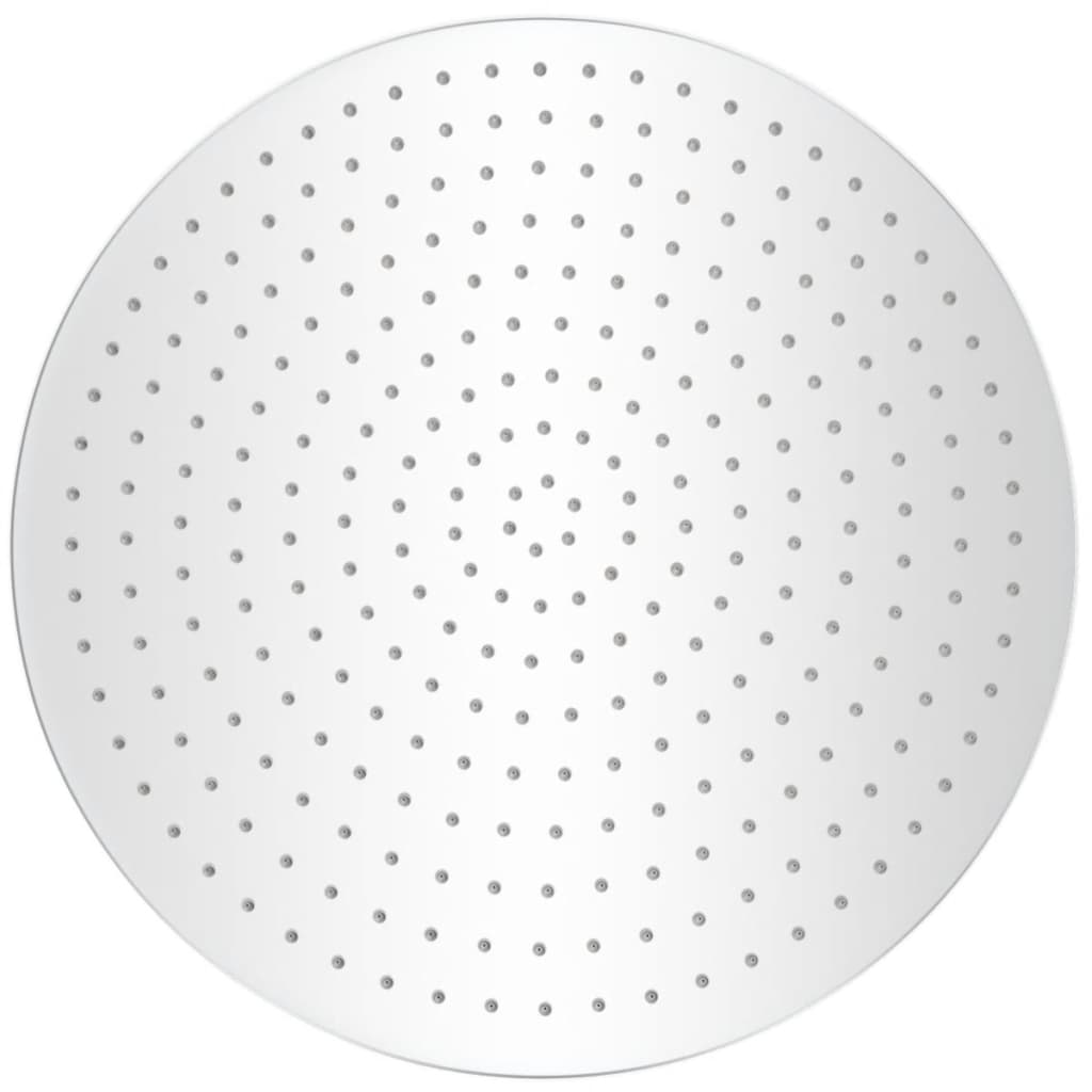 Soffione per Doccia a Pioggia 2 pz Acciaio Inossidabile Ã˜ 50 cm cod mxl 45692