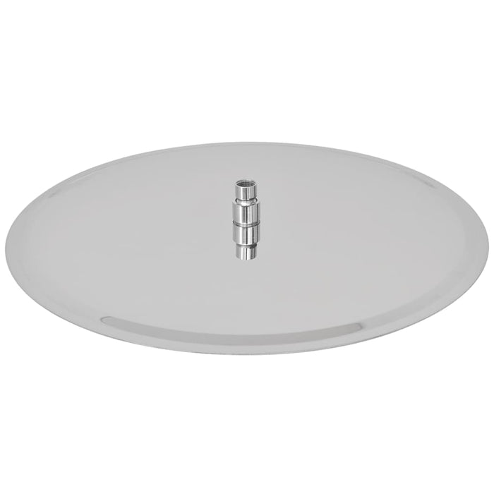 Soffione per Doccia a Pioggia 2 pz Acciaio Inossidabile Ã˜ 50 cm cod mxl 45692