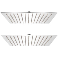 Set 2 soffioni doccia quadrati immersione 30x30 cm inox 02_0002106