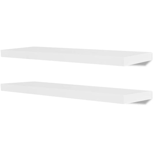 Mensole a Parete 4 pz Bianche 80 cm cod mxl 33699