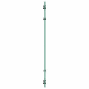 Paraschizzi per Cucina Bianco 70x50 cm in Vetro Temperato 249452