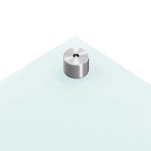 Paraschizzi per Cucina Bianco 80x60 cm in Vetro Temperato 249456