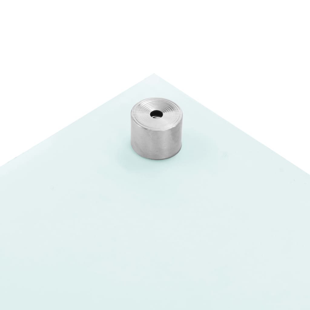 Paraschizzi per Cucina Bianco 100x60 cm in Vetro Temperato 249462