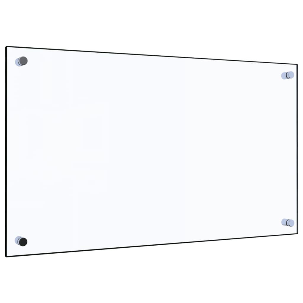 Paraschizzi per Cucina Trasparente 70x40 cm in Vetro Temperato 249466