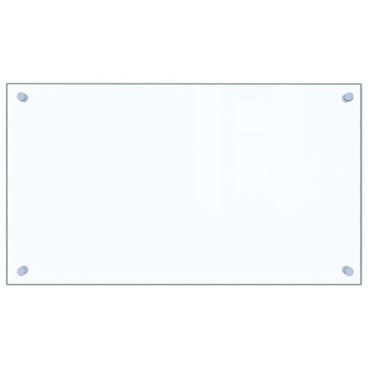 Paraschizzi per Cucina-Protezione parete cucina Trasparente 70x40 cm in Vetro Temperato