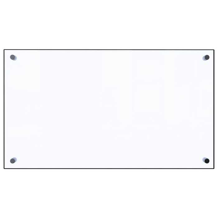 Paraschizzi per Cucina Trasparente 70x40 cm in Vetro Temperato 249466