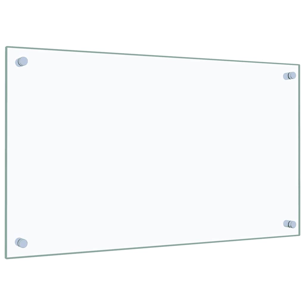 Paraschizzi per Cucina Trasparente 70x40 cm in Vetro Temperato 249466