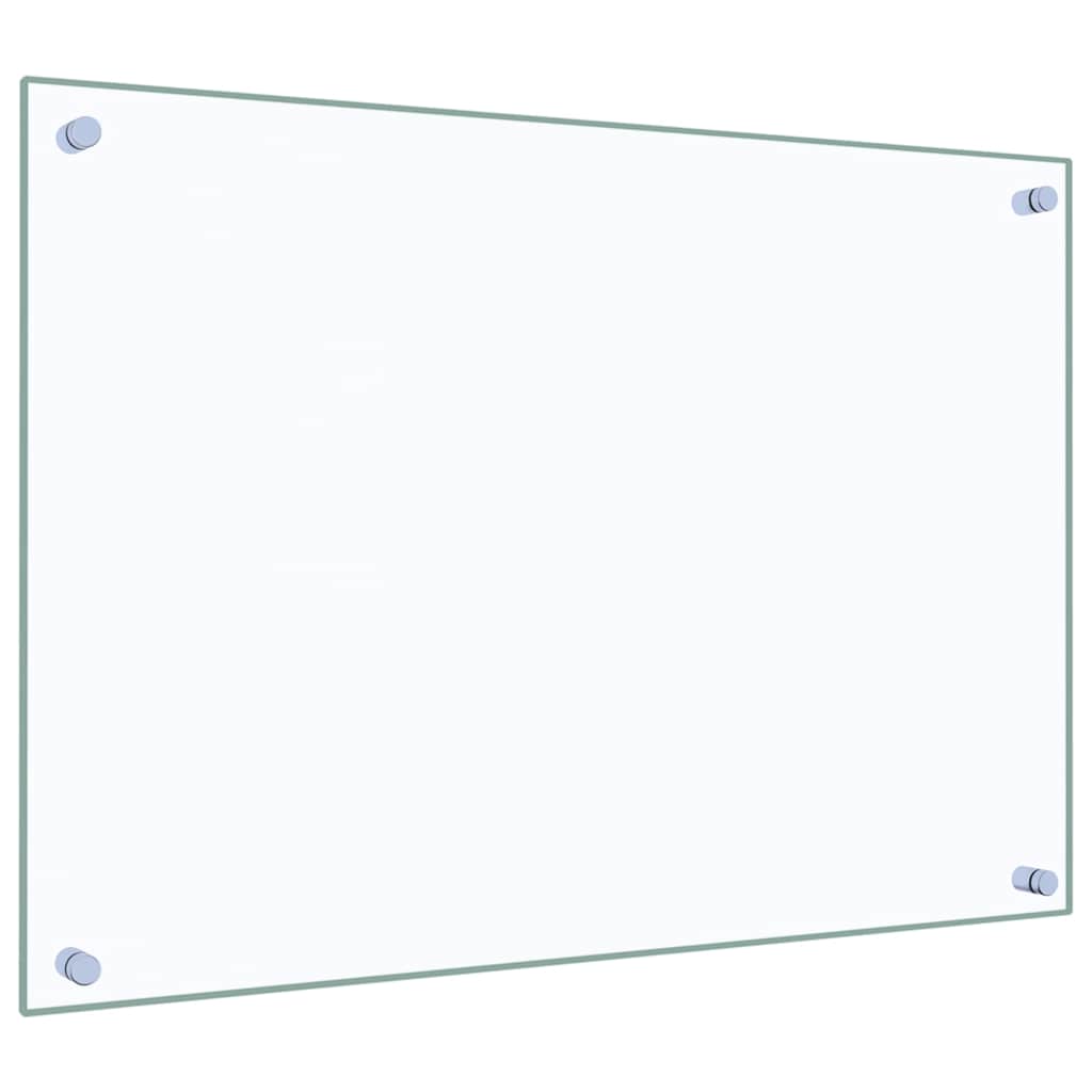 Paraschizzi per Cucina Trasparente 70x50 cm in Vetro Temperato 249467