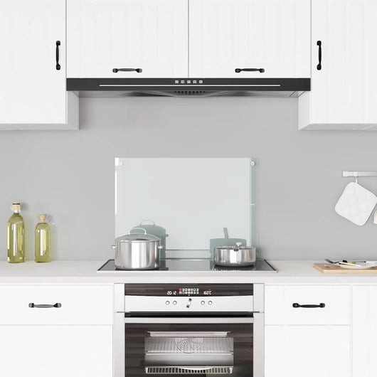 Paraschizzi per Cucina Trasparente 70x50 cm in Vetro Temperato 249467